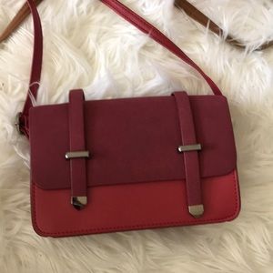 Red mini crossbody bag